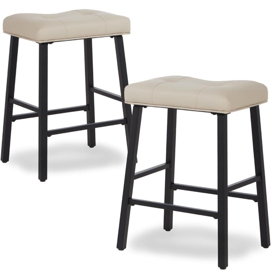 New! Set of 2 Barstools