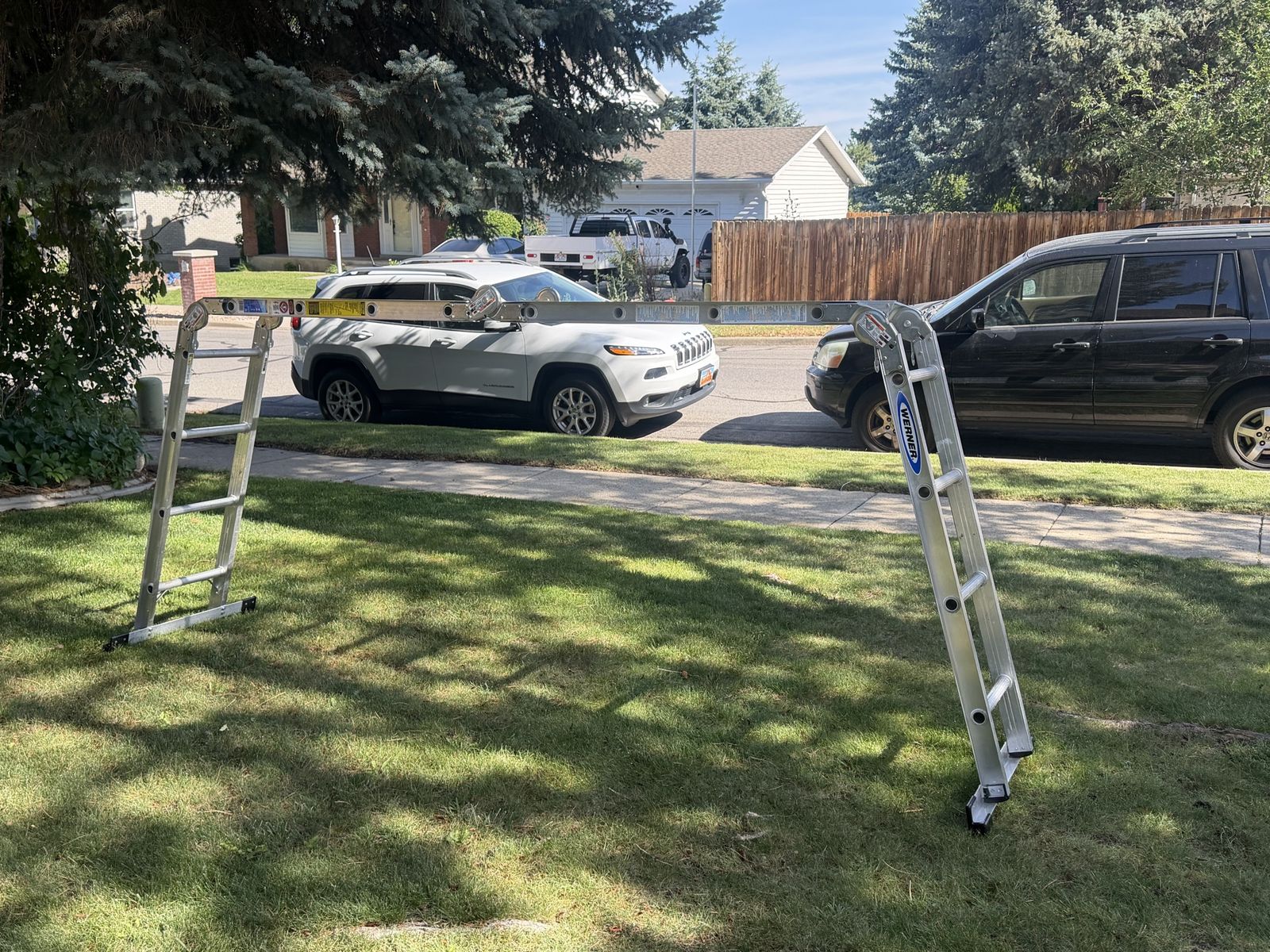 Werner multi position ladder