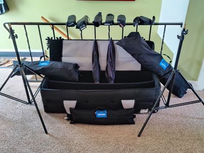 Professional Studio Grip & Lighting Modifier Kit - Lightware, Manfrotto, Chimera, Light Tools