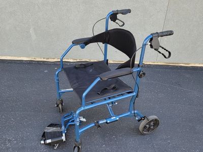 Medline Combination Transport Chair and Rollator