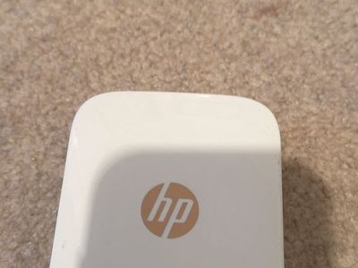 HP Sprocket Portable Photo Printer - White, Compact, Bluetooth Connectivity
