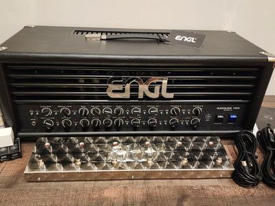 Engl Savage 120 MKII with footswitch & Extra tubes