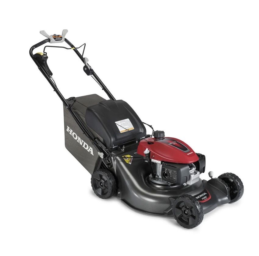 Newish Honda self-propelled lawn mower