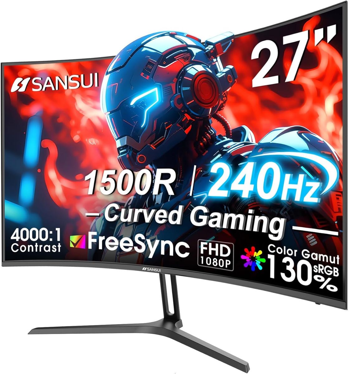 27" SANSUI Gaming Monitor 240Hz
