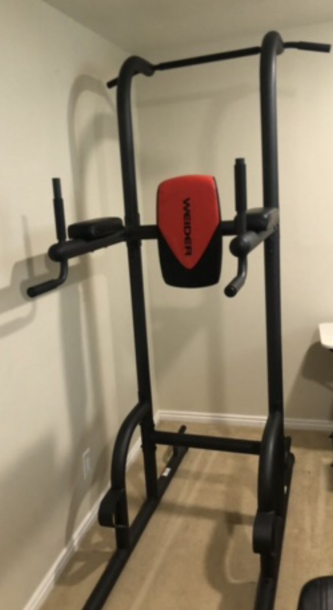 Weider Power Tower Dip Station Pull-Up Bar