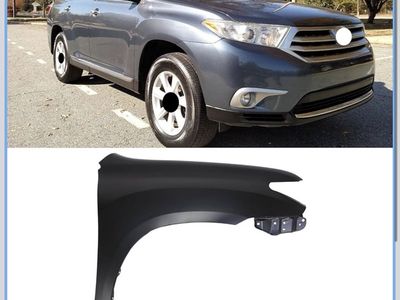 For 2011-2013 Toyota Highlander Front Right Passenger Side Fender 538010E080 TO1241237