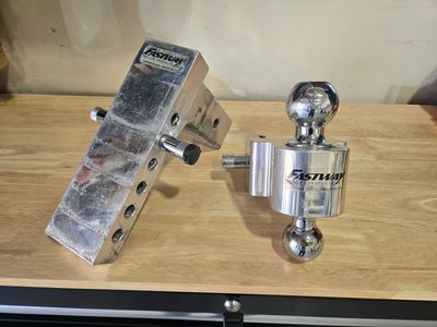 Trailer Hitch - Fastway Flash Heavy Duty 2 ½ Inch Shank 8 Inch drop/rise