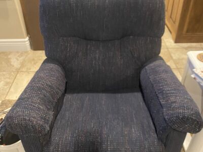 Navy Blue LaZBoy