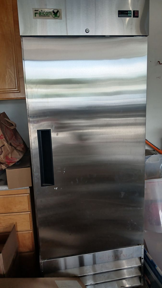Falcon commercial upright freezer