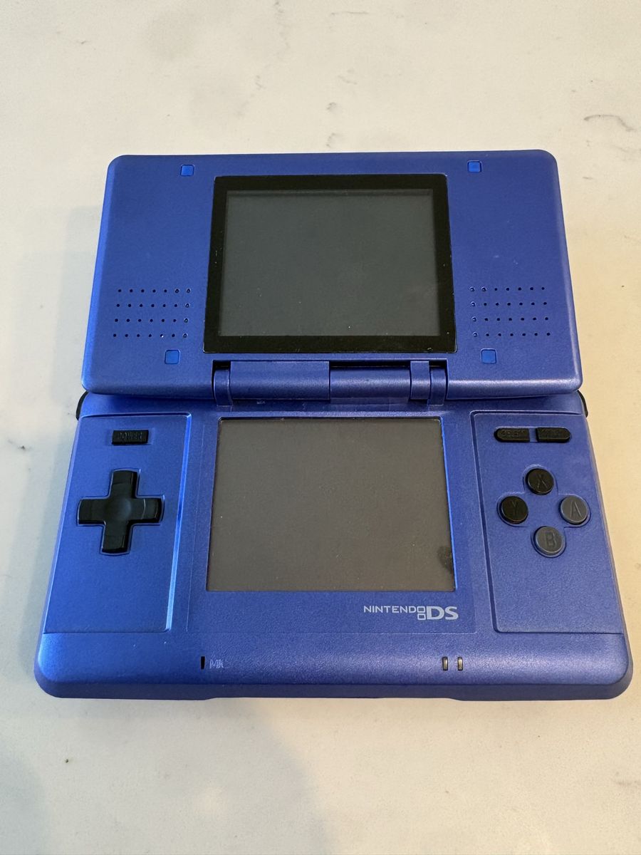 Nintendo DS Original (NTR-001) – Refurbished – Fully Tested – Dark Blue