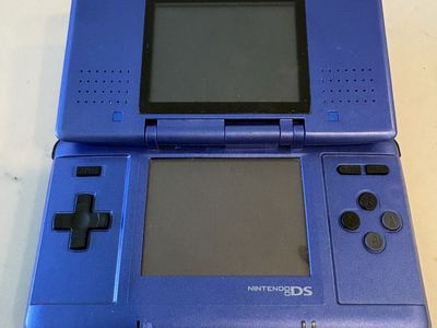 Nintendo DS Original (NTR-001) – Refurbished – Fully Tested – Dark Blue
