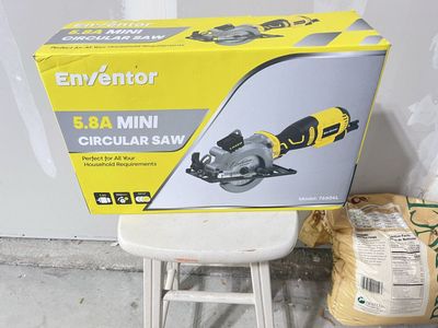 Enventor 5.8A Mini Circular Saw Model 76604L - Compact & Powerful Household Tool