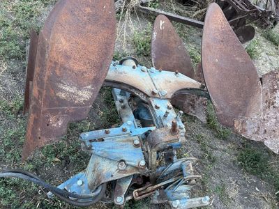 Old Ford rollover plow