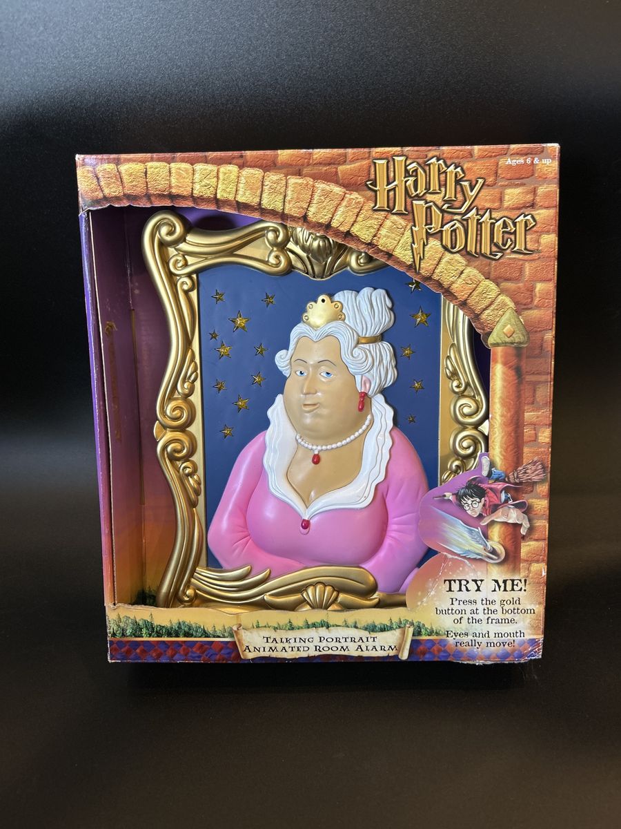 Harry Potter Talking Portrait Animated Room Alarm - Fat Lady Motion Sensor Toy Ages 6+