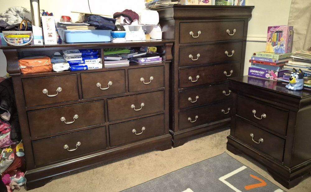 3-piece Set Coaster Louis Philippe Bedroom Dresser