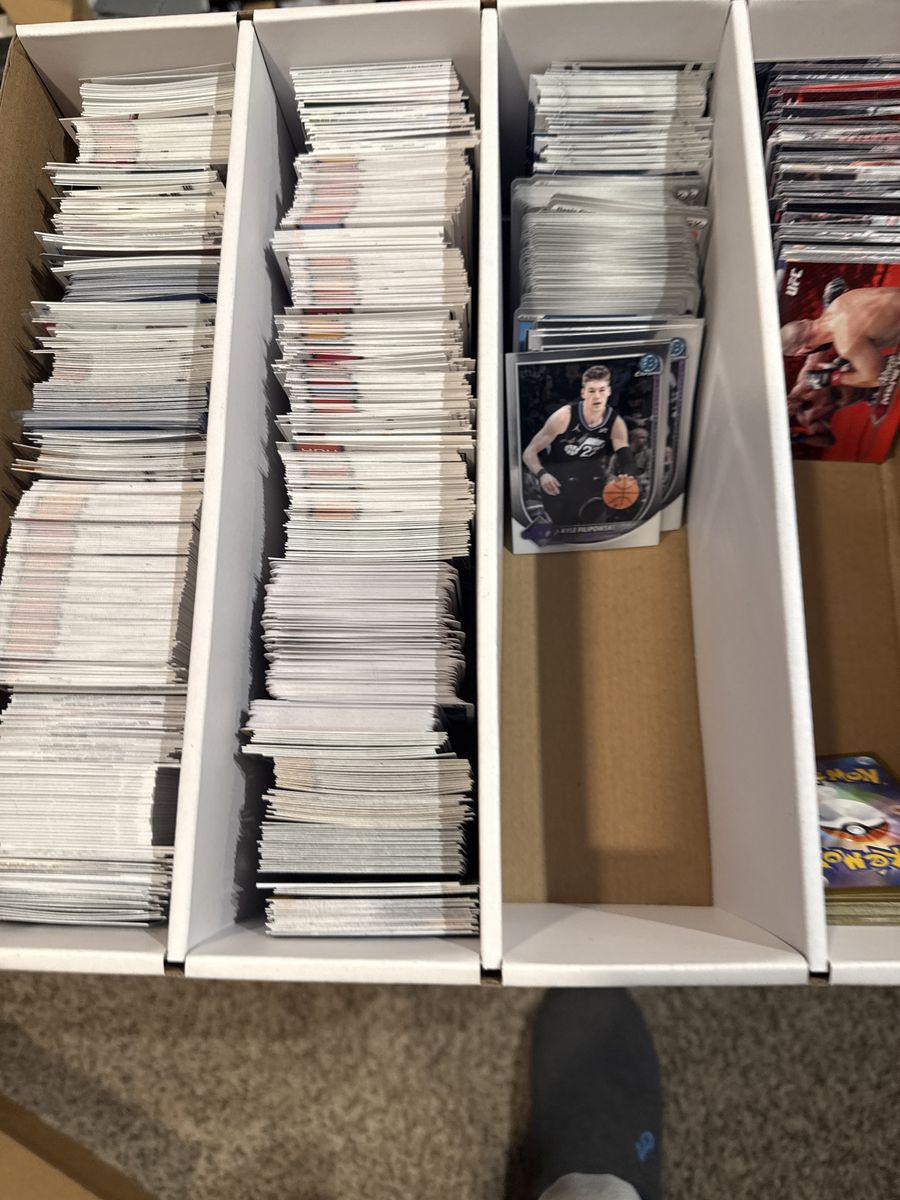 Assorted Trading Card Collection - Basketball, UFC, Pokémon & More