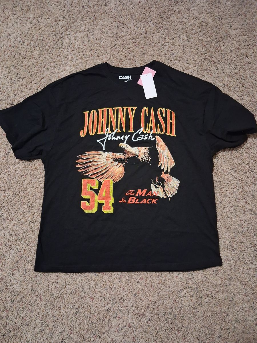 Johnny Cash shirt Mens Medium