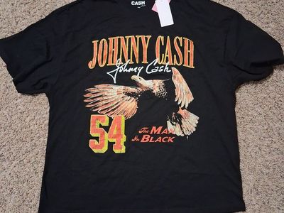 Johnny Cash shirt Mens Medium