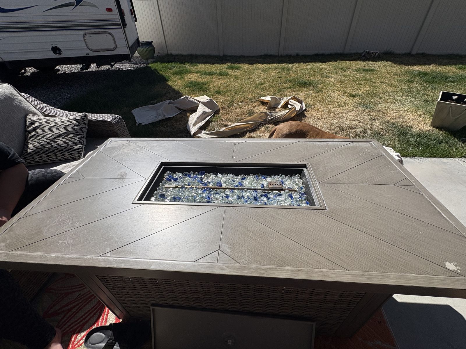 Propane Fire Pit Table