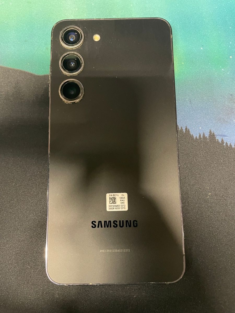 Samsung Galaxy S23 – 128GB – Unlocked – Black (Good Condition)