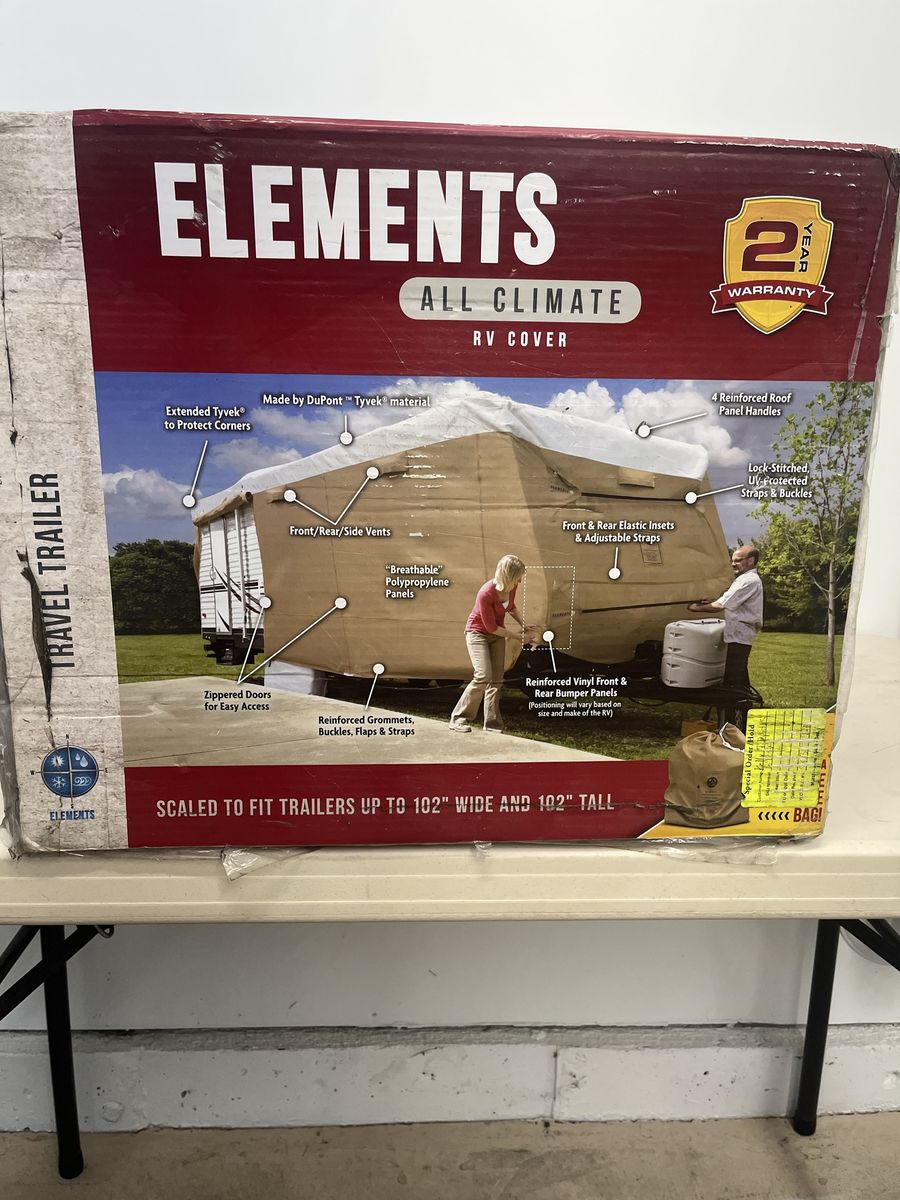 Elements All-Climate RV Travel Trailer Cover