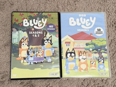 Bluey Seasons 1 2 3 DVD