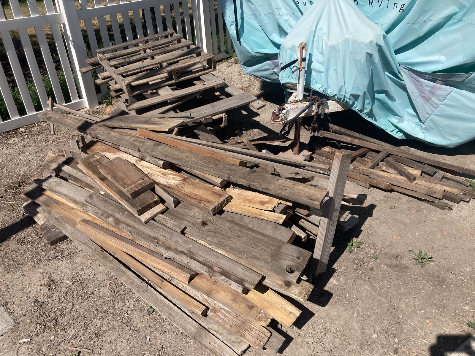 Free Scrap Wood for Fires or Small Projects