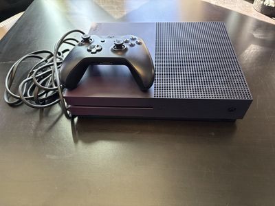 Barely Used - Xbox One S 1TB Console - Dark Vertex (Deep Purple) with Controller and Power Cable