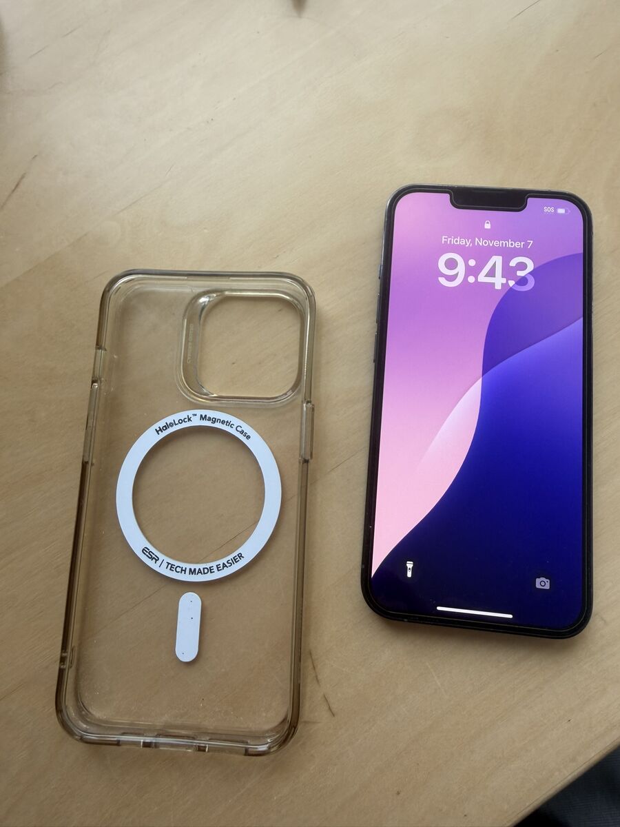 iPhone 13 Pro with HaloLock Magnetic Case