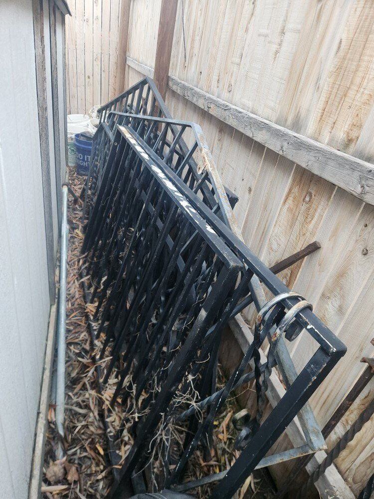 used metal railing
