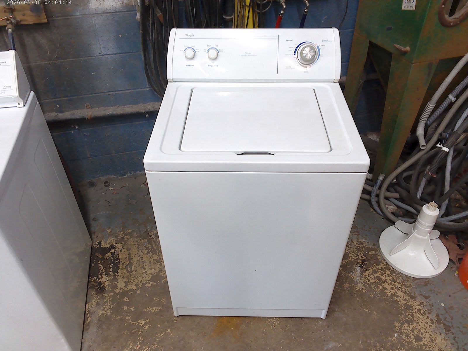 Whirlpool top load washers
