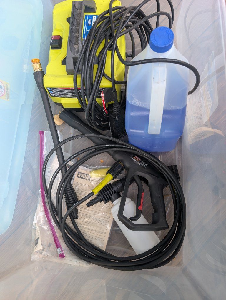 RYOBI 1800 PSI Corded Electric Pressure Washer with ZEP Cleaner