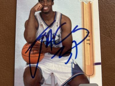 2002 Jarron Collins Rookie Autographed Upper Deck Classic Utah Jazz Basketball Card - Hand Signed NBA Collectible Auto RC