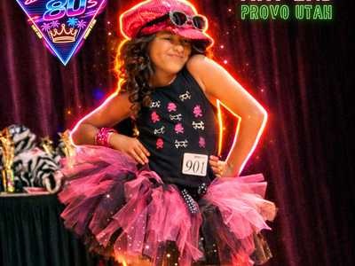 Back To The 80’s Kids Pageant – Provo | May 2 | All Natural (No Makeup)