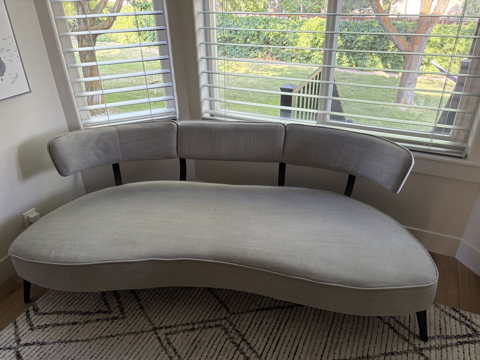 Low profile couch