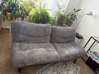Convertible Futon sofa/recliner 66 inches wide