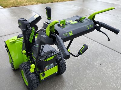 Greenworks Pro UltraPower 60V 24-Inch Cordless Two-Stage Snow Blower
