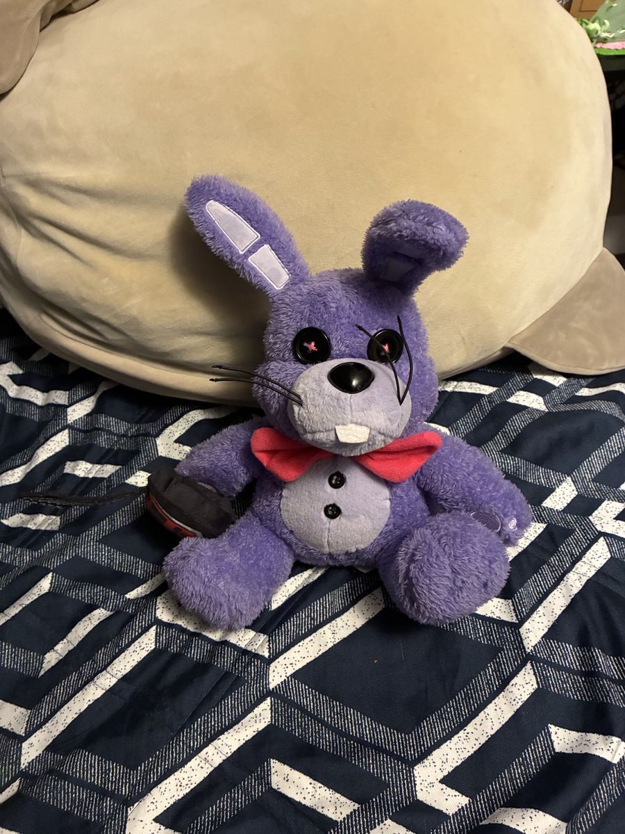 Five Nights at Freddy's Bonnie the Bunny Plush Stuffed Animal Toy Purple