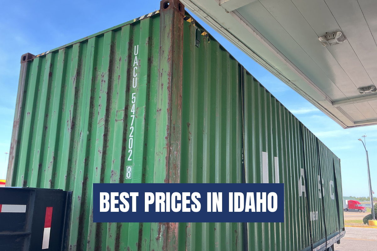 40' Used Shipping Container – Heavy Equipment Storage – Ready Today