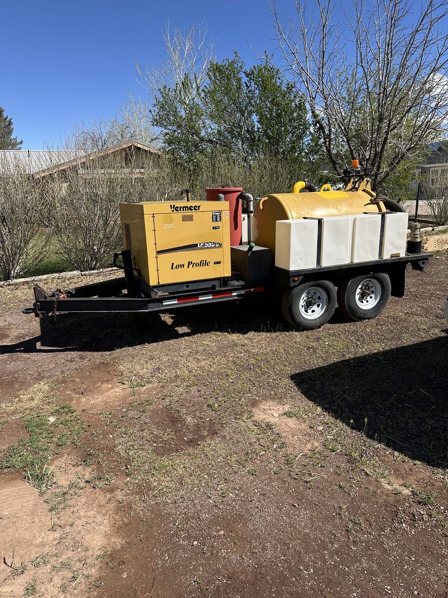 2012 Vermeer / Vac-Tron LP555DT Low Profile Vacuum Excavator Trailer 1,520 Hours $35,000 OBO