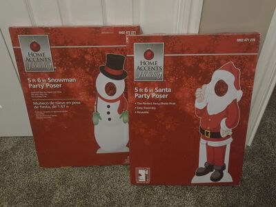 Christmas Lifesize Photo Props, used 1 time