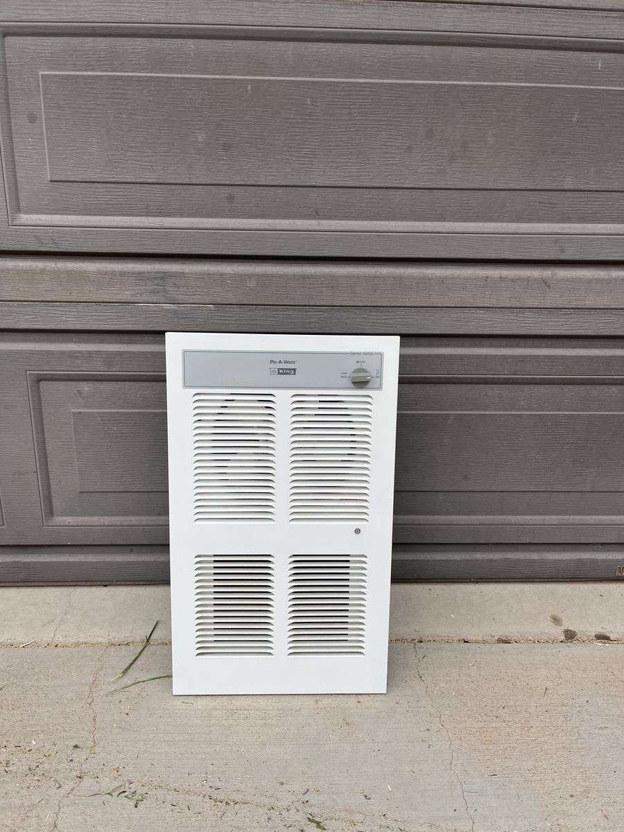 King pic a watt electric heater
