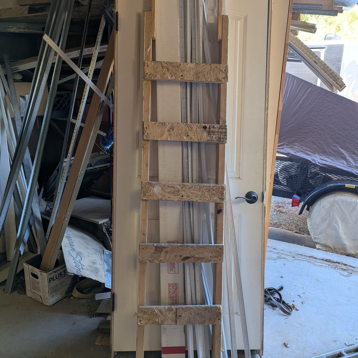 Wood Basement Ladder