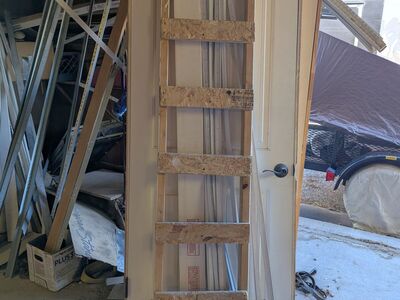 Wood Basement Ladder