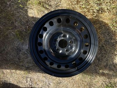 ATOM Liquid Metal Steel Wheel 17x7 E-Coated & Black, Offset +38mm, PCD 5/114.3, Bore 67.1mm