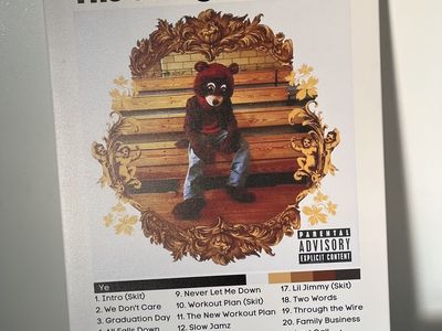 Kanye West - The College Dropout Album Art Canvas Print - Home Decor