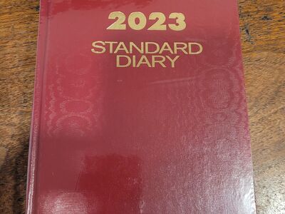 New At a Glace Standard Diary- 2023 (Still wrapped) - Daily Reminder 5"x 7.75