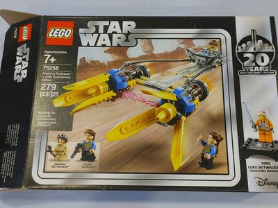 75258 - STAR WARS 20th ANN. LUKE MINIFIG - Anakin's Podracer