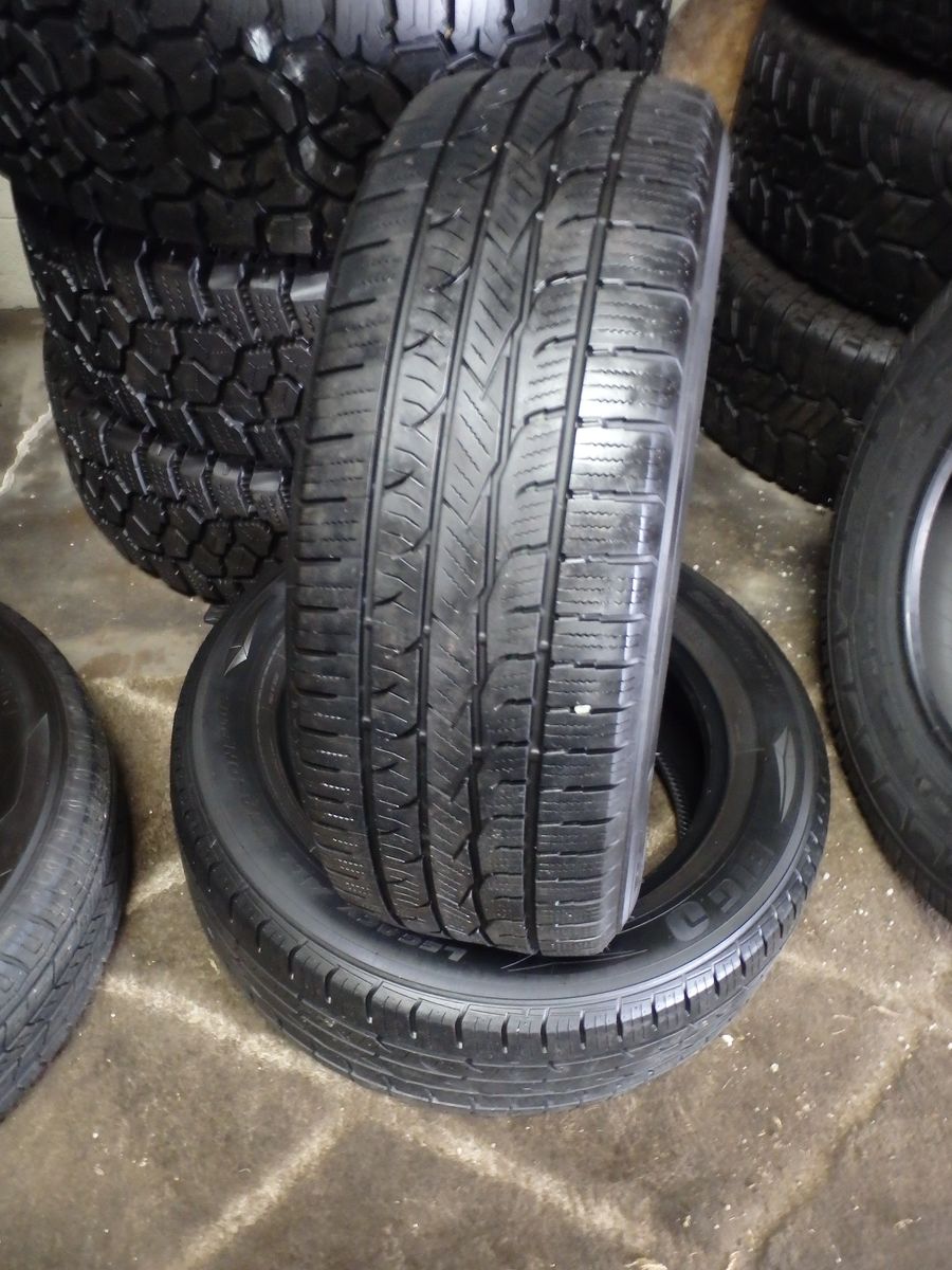 225/60R17 BIG O LEGACY ALL SEASON PAIR OF TWO USED TIRES