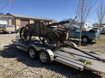 Old Farm Equipment -farm cart